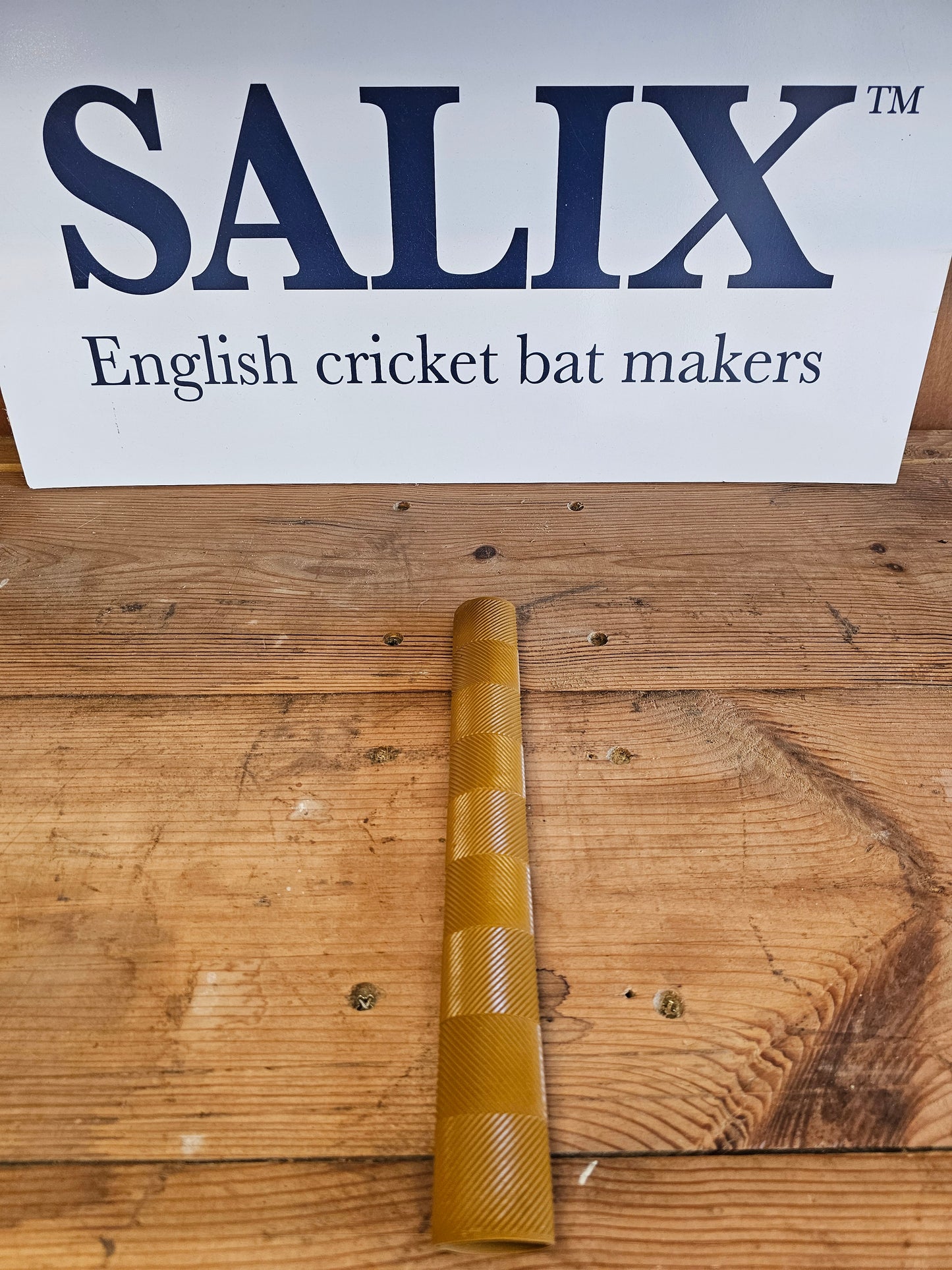 Tan Chevron Cricket Bat Grip