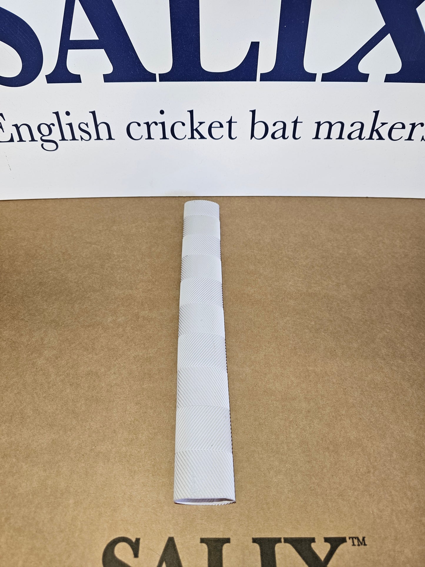 White Chevron Cricket bat Grip