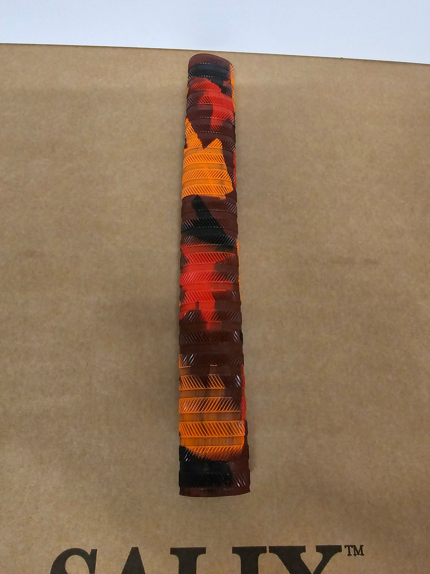 Brown, Red Cricket Bat Grip