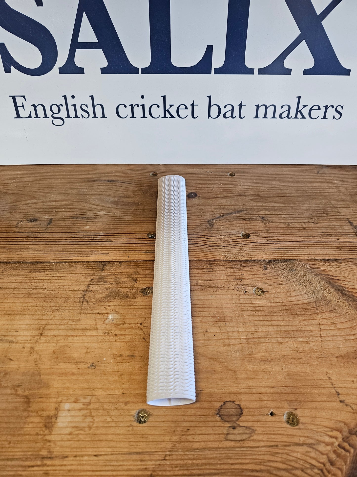 Bright White Aqua Cricket bat Grip