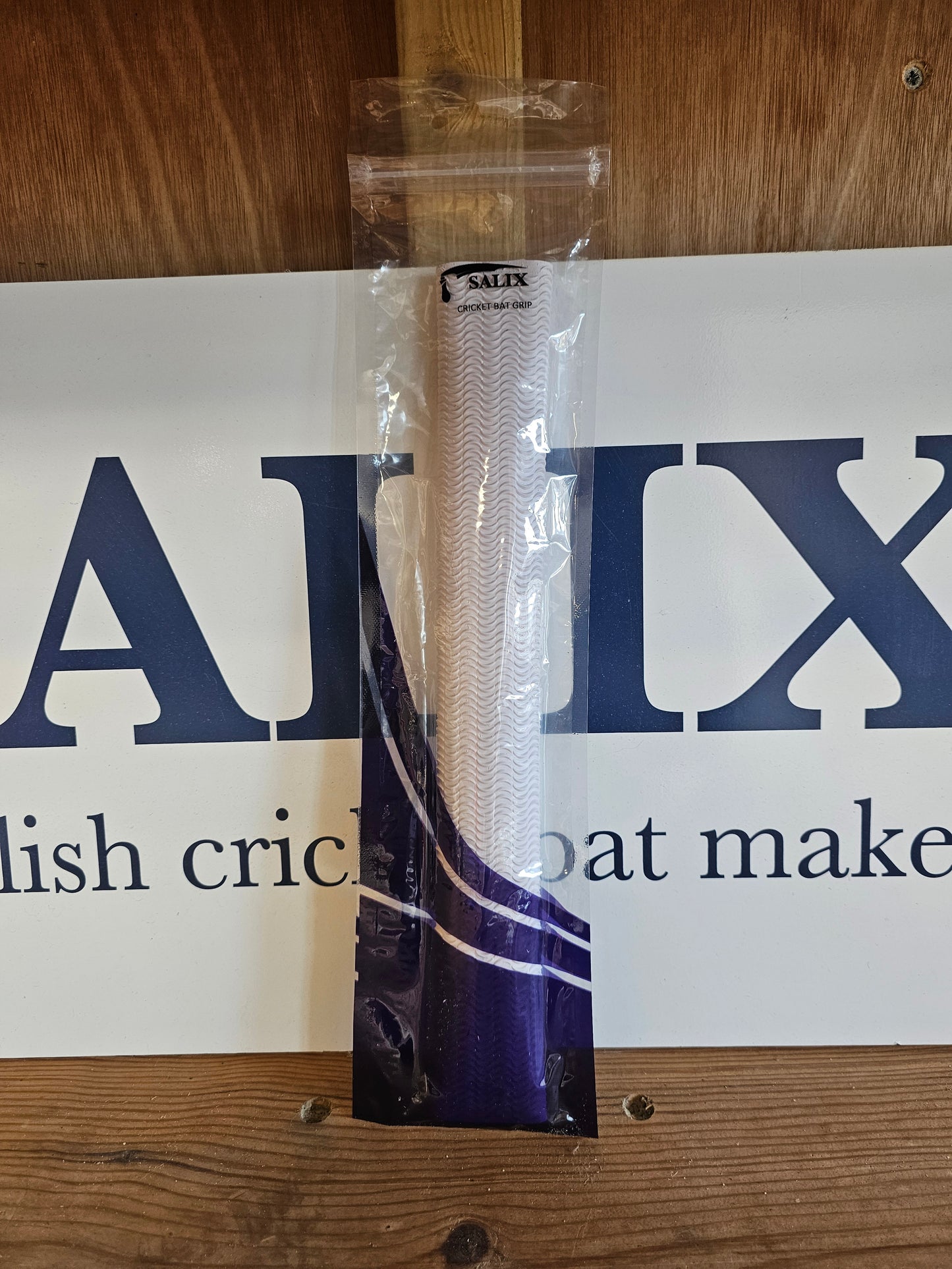 Bright White Aqua Cricket bat Grip